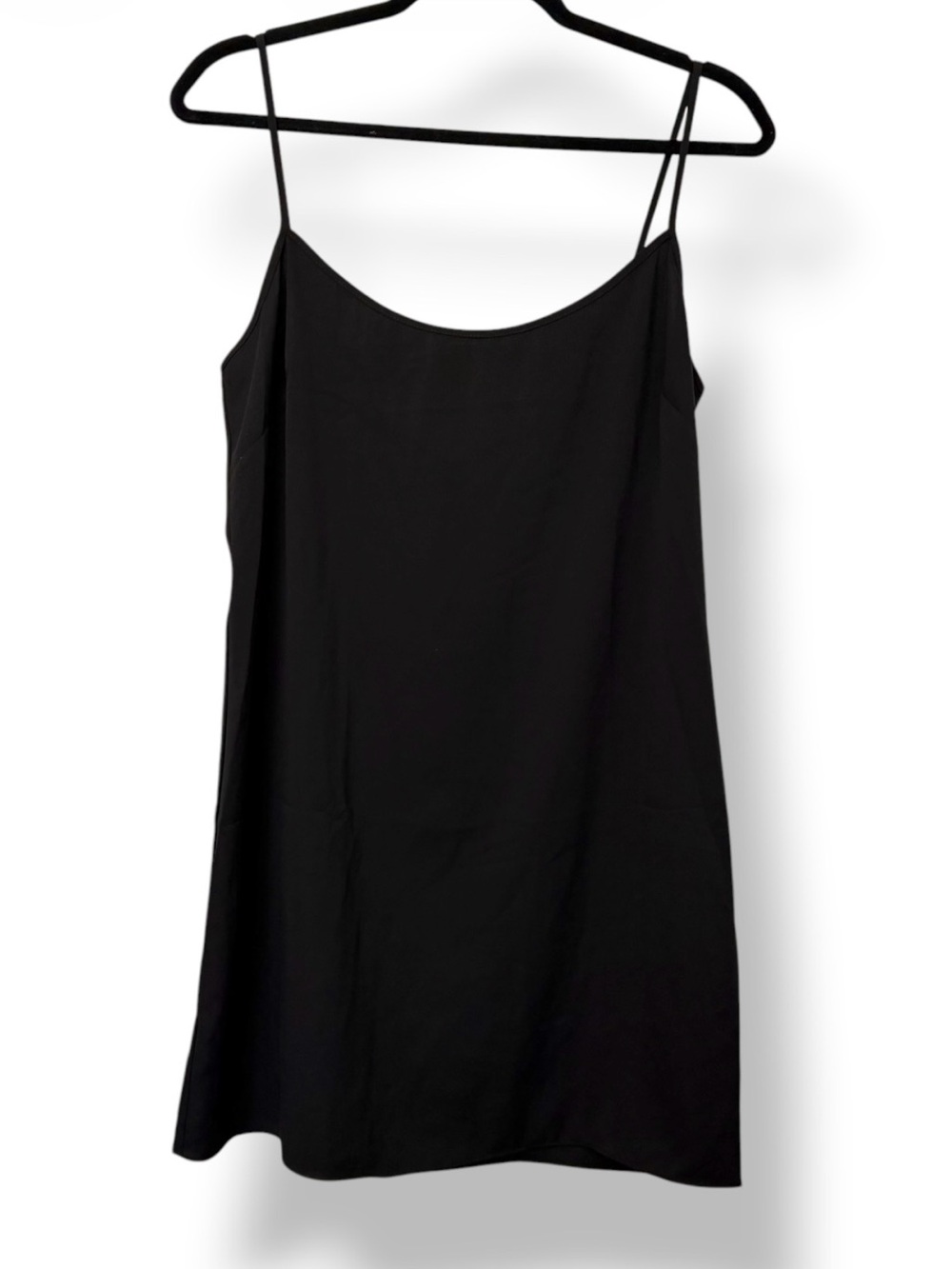 Amanda Uprichard Mini Slip Tank Dress Black - Picture 2 of 5